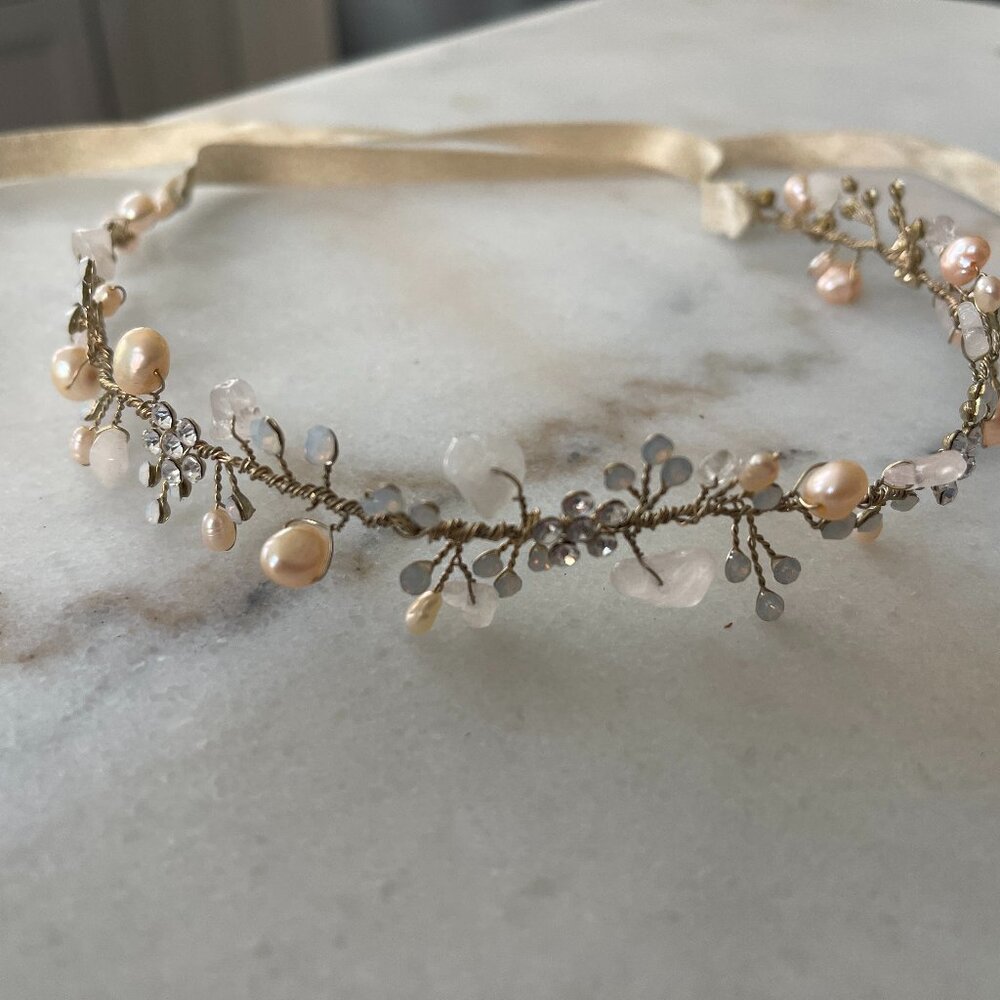 BHLDN: Elegant Justins Taylor Handcrafted Headband